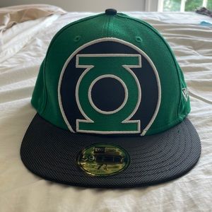 Green lantern 59fifty 7 3/8 hat l GREEN l MENS